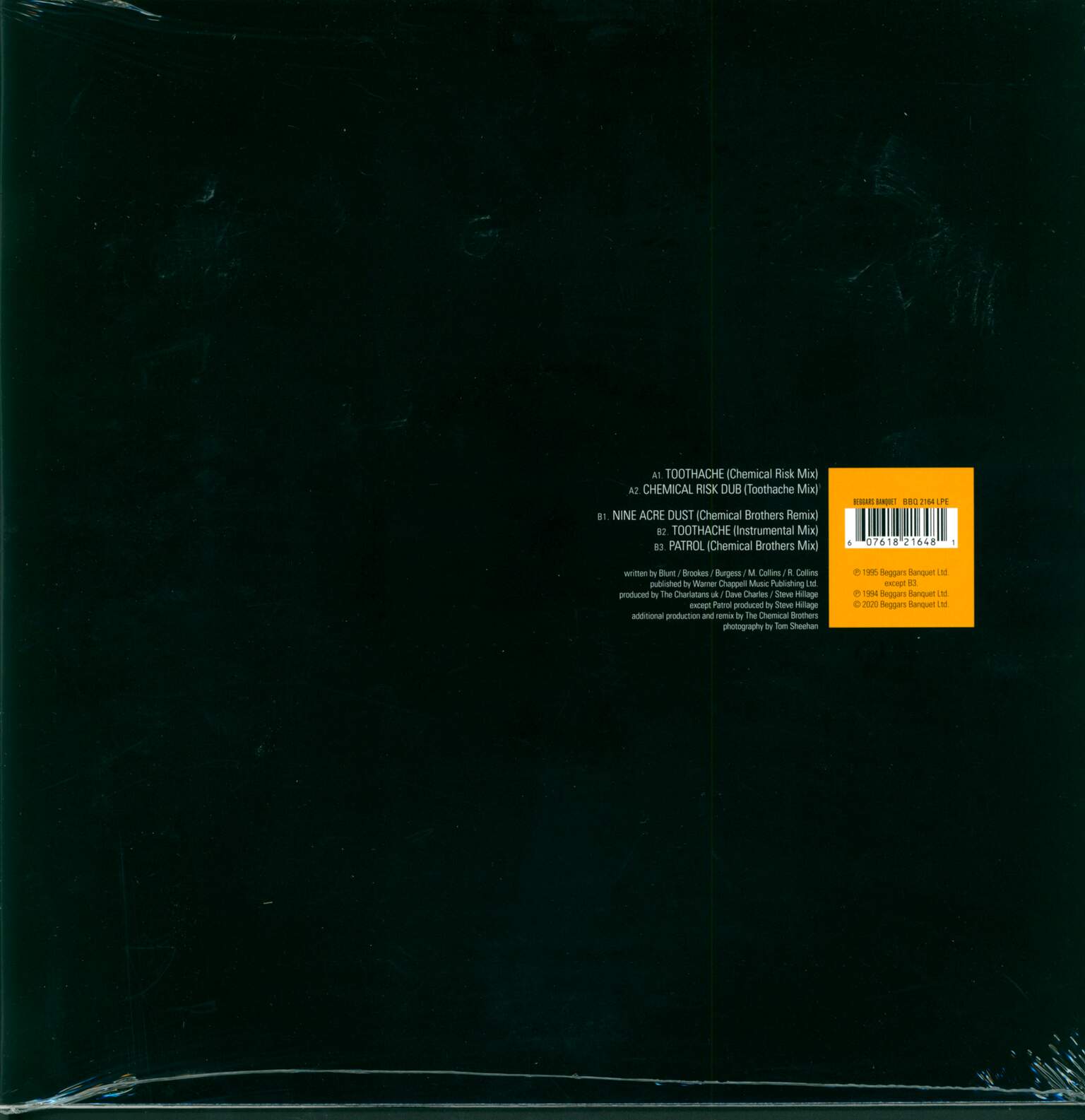 The Charlatans: The Charlatans V. The Chemical Brothers, 12" Maxi Single (Vinyl)