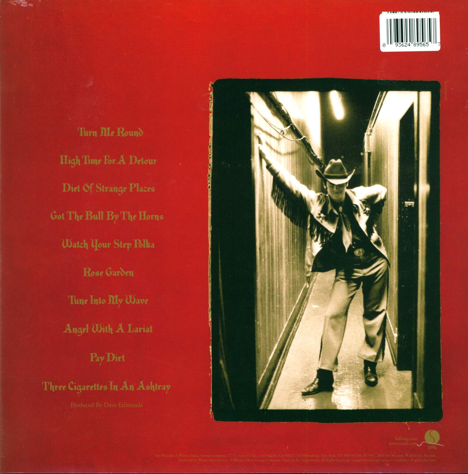 k.d. lang And The Reclines: Angel With A Lariat, LP (Vinyl)