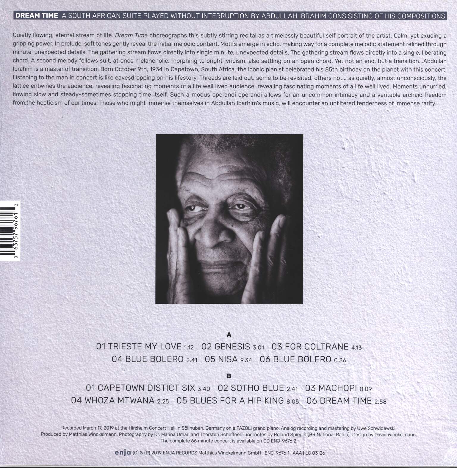 Abdullah Ibrahim: Dream Time, LP (Vinyl)