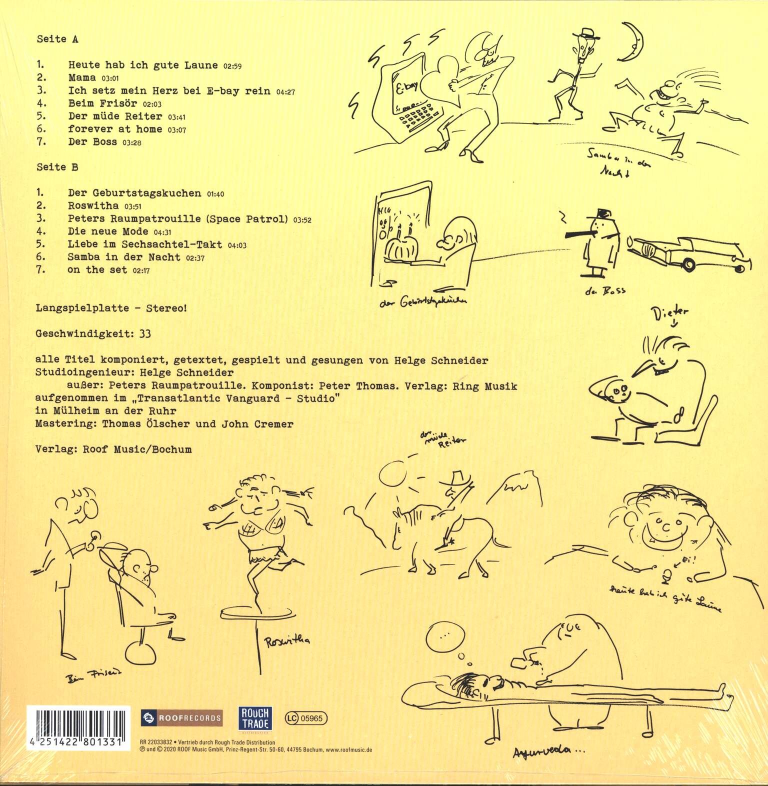 Helge Schneider: Mama, LP (Vinyl)