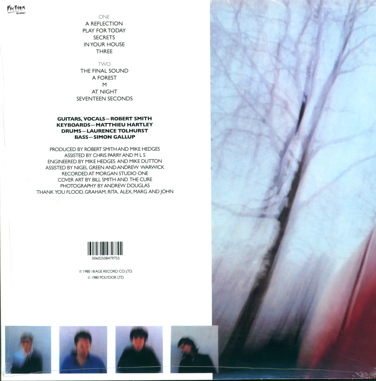 The Cure: Seventeen Seconds, LP (Vinyl)
