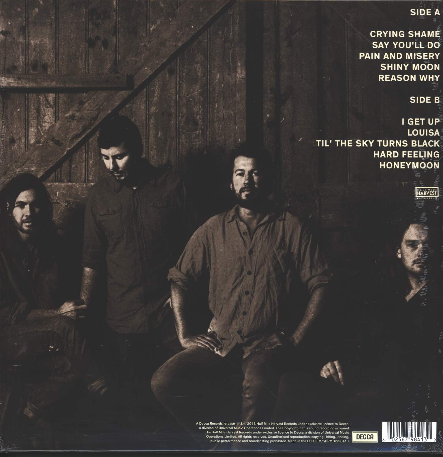 The Teskey Brothers: Half Mile Harvest, LP (Vinyl)