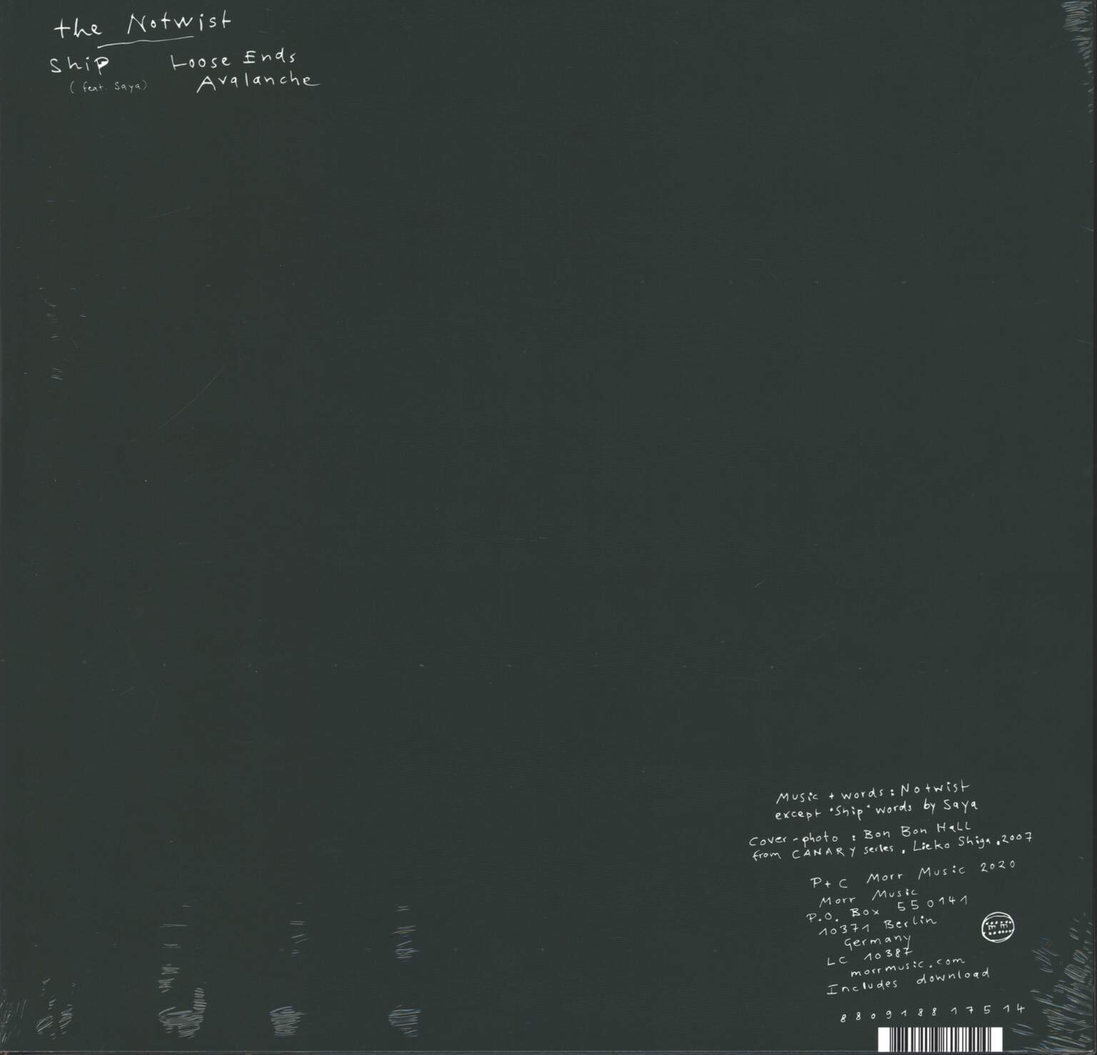 The Notwist: Ship, 10" Vinyl EP