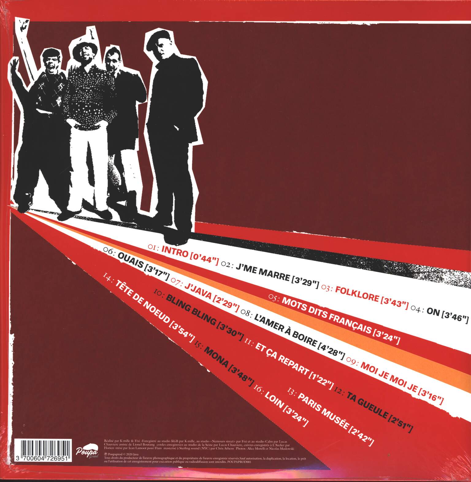 Java: Maudits Francais, 2×LP (Vinyl)