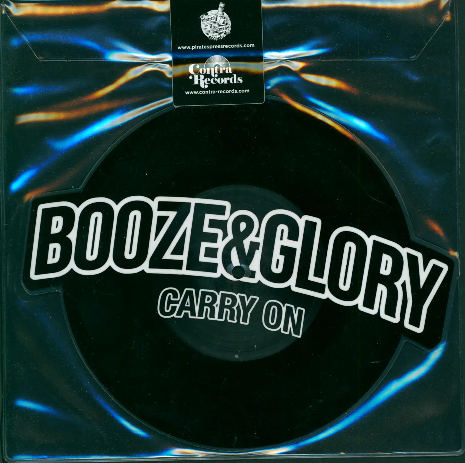 Booze & Glory: Carry On / Blood From A Stone, 7" Single (Vinyl)