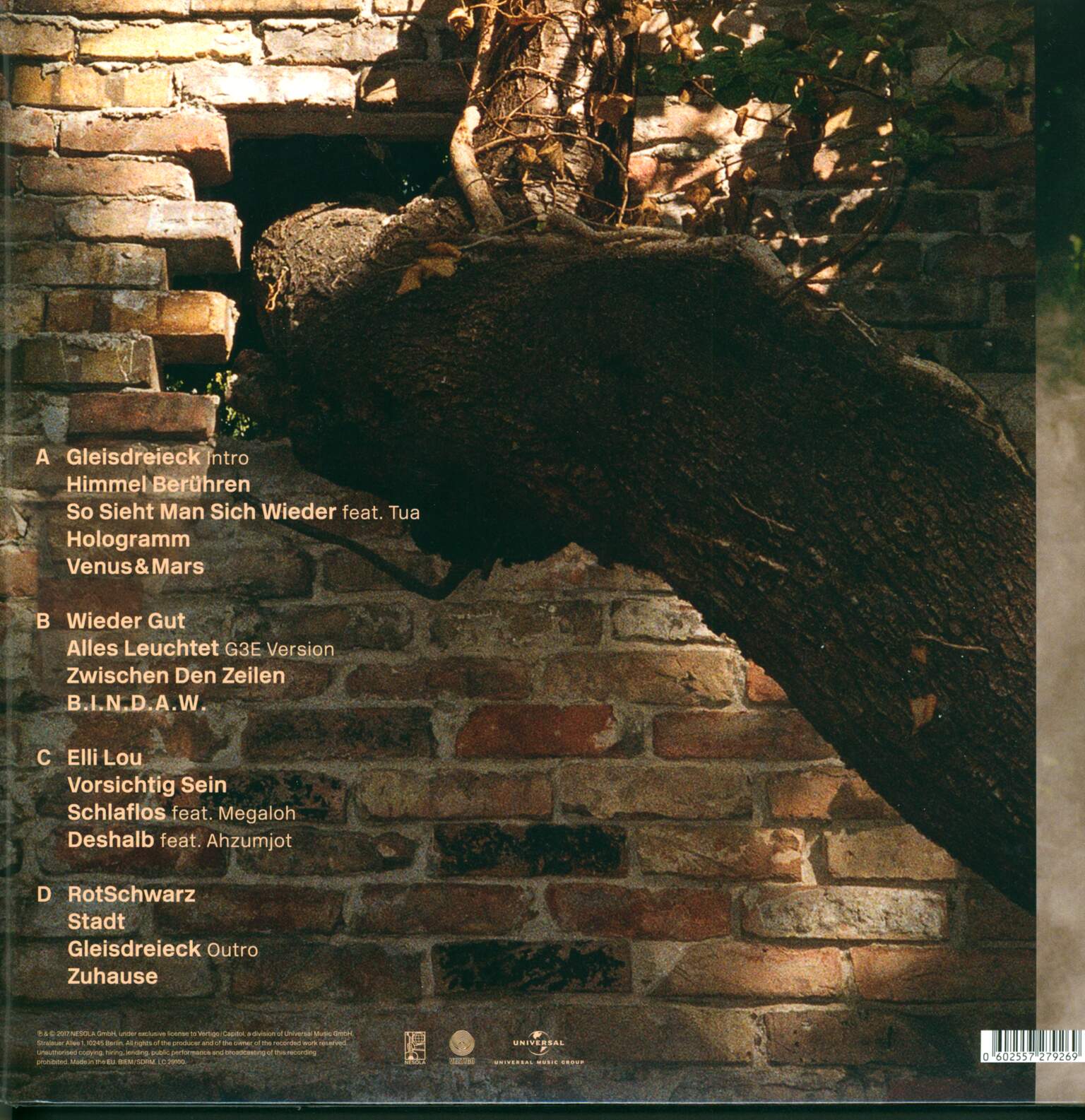 Joy Denalane: Gleisdreieck, 2×LP (Vinyl)
