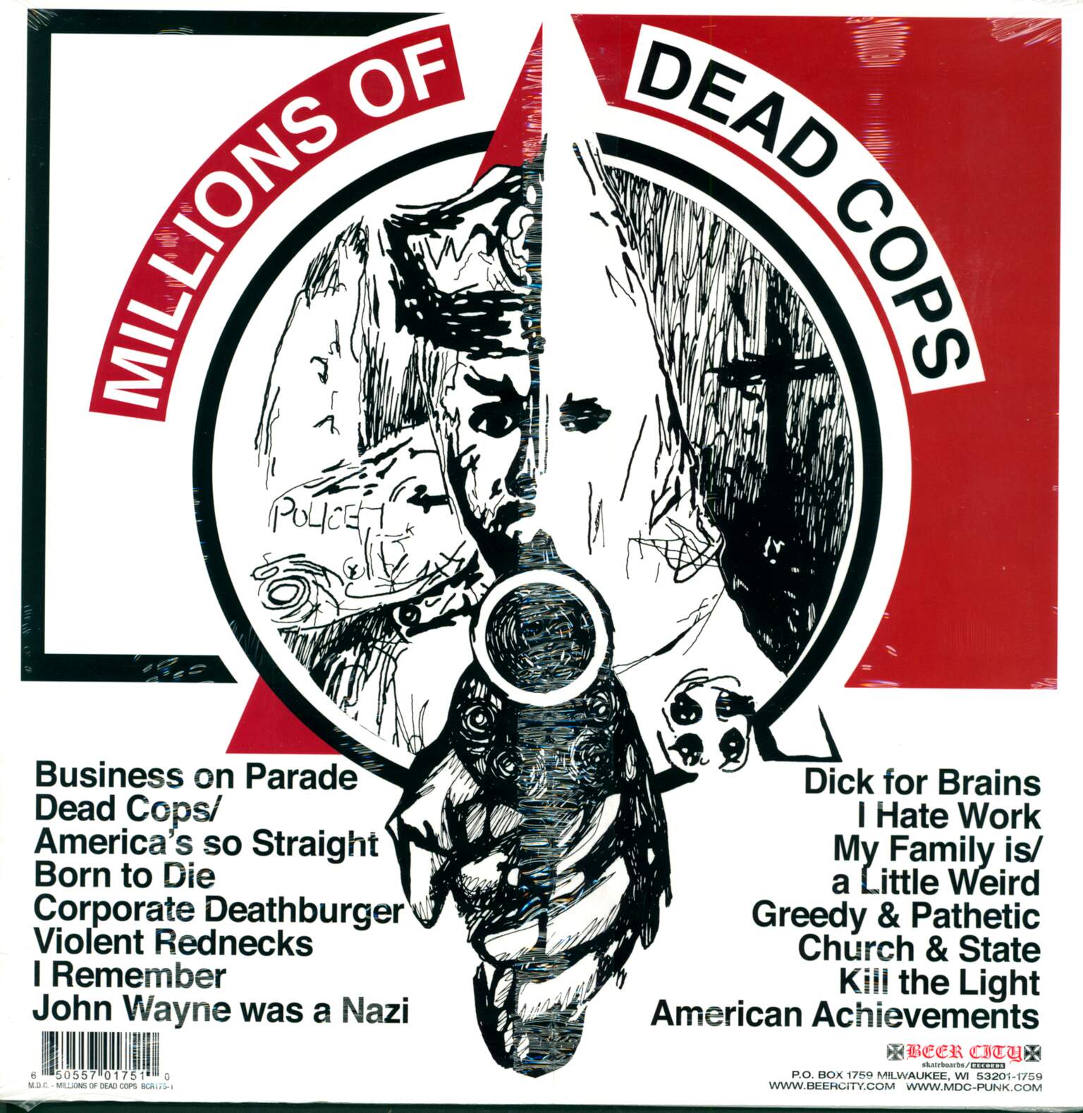 MDC: Millions Of Dead Cops, LP (Vinyl)