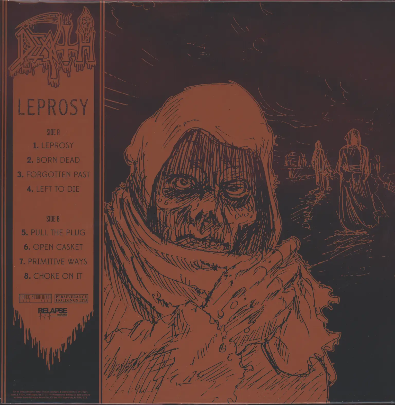 Death: Leprosy, LP (Vinyl)