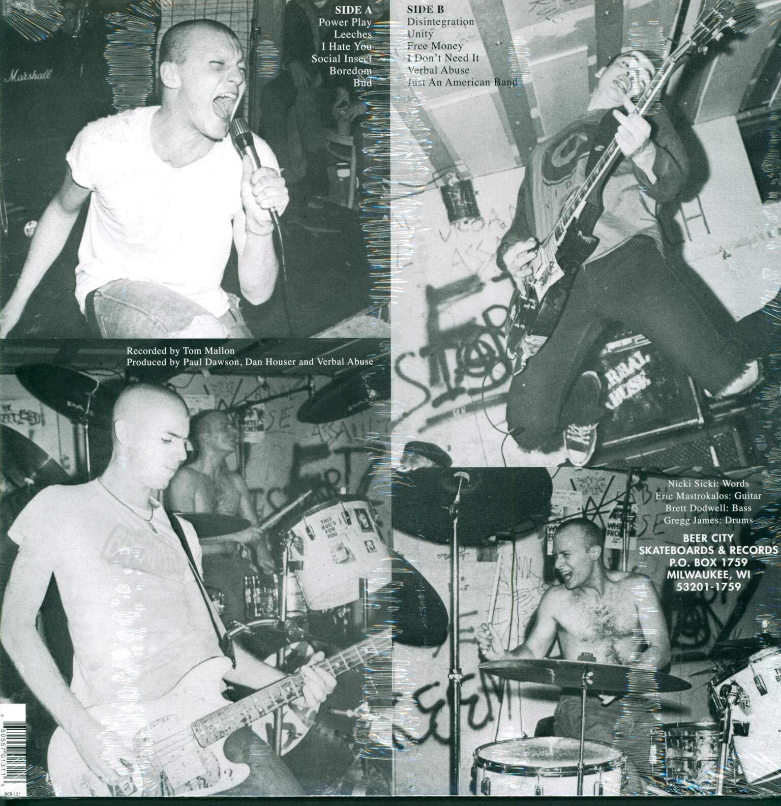 Verbal Abuse: Just An American Band, LP (Vinyl)
