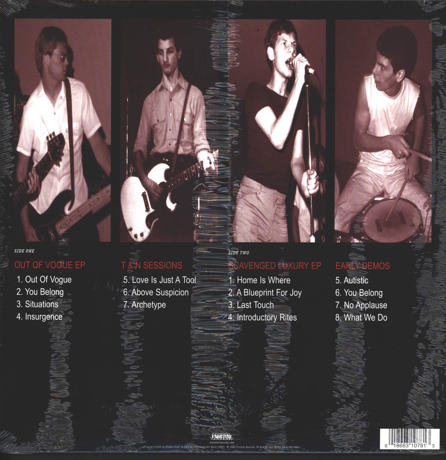 The Middle Class: Out Of Vogue - The Early Material, LP (Vinyl)