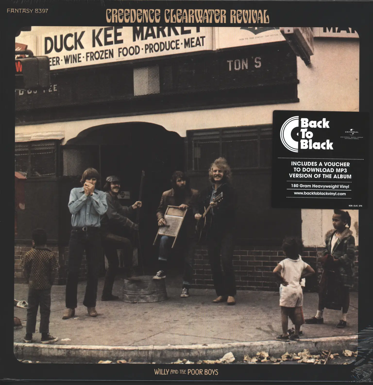 Creedence Clearwater Revival: Willy And The Poor Boys, LP (Vinyl)