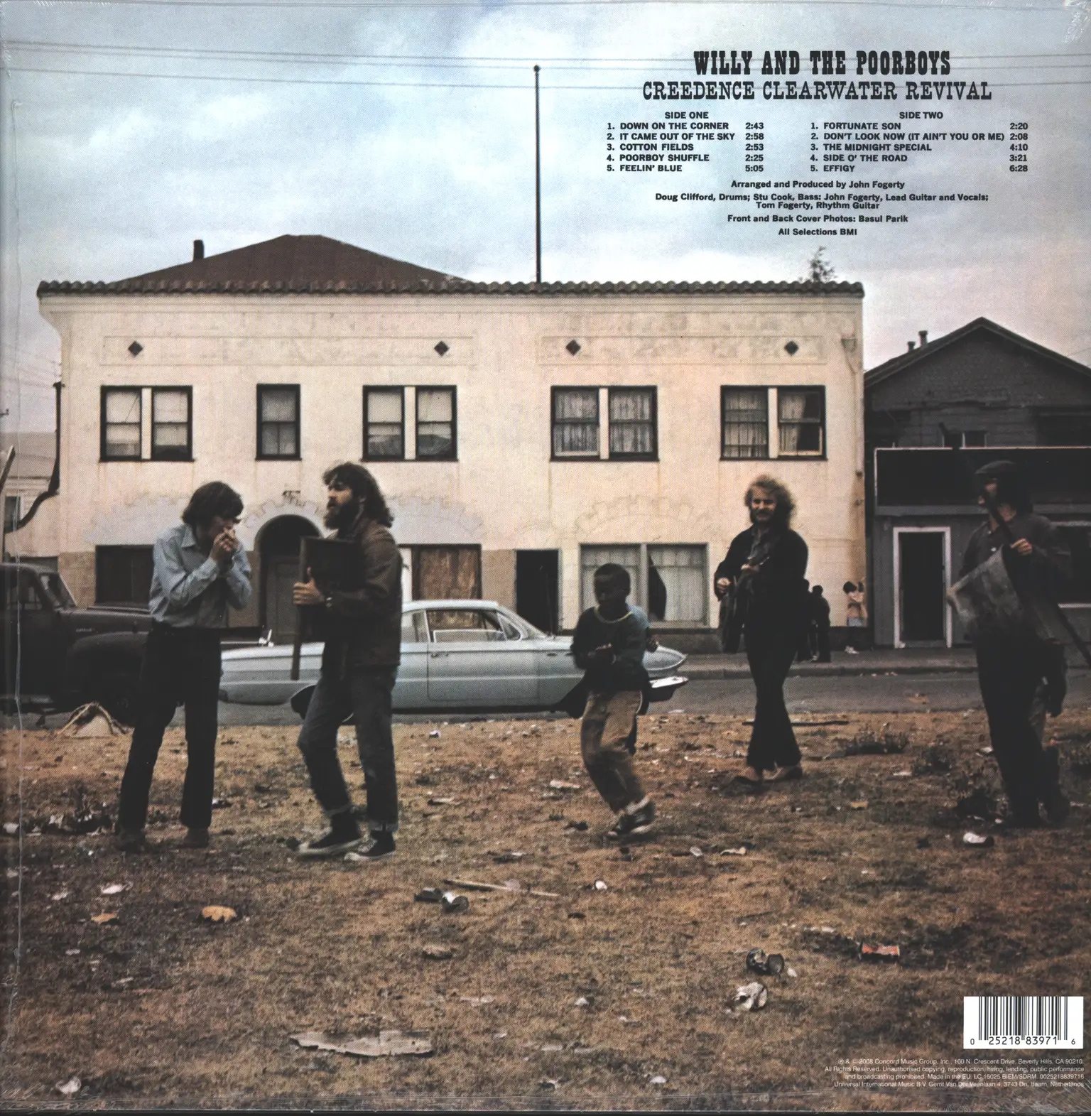 Creedence Clearwater Revival: Willy And The Poor Boys, LP (Vinyl)