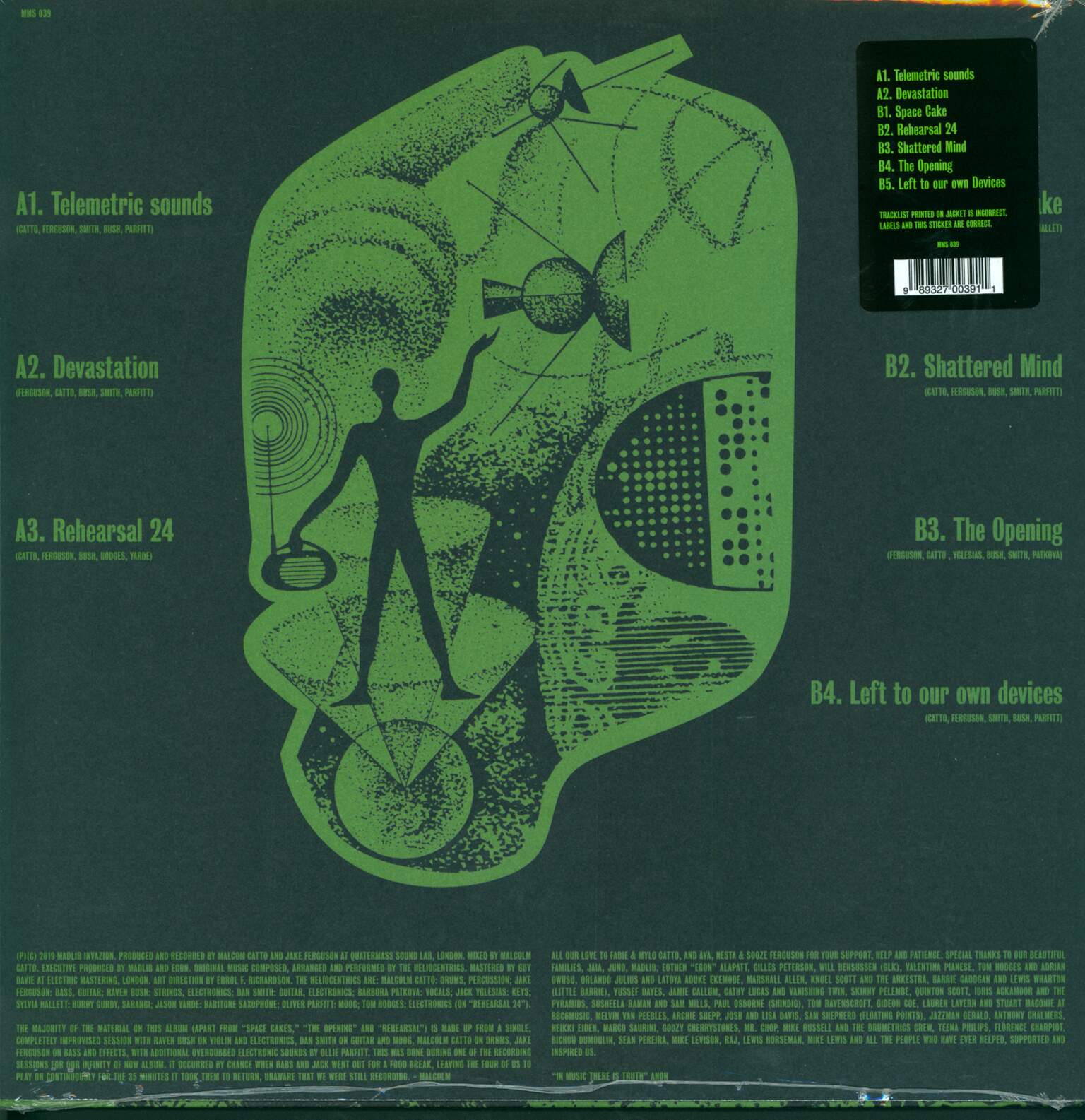 The Heliocentrics: Telemetric Sounds, LP (Vinyl)