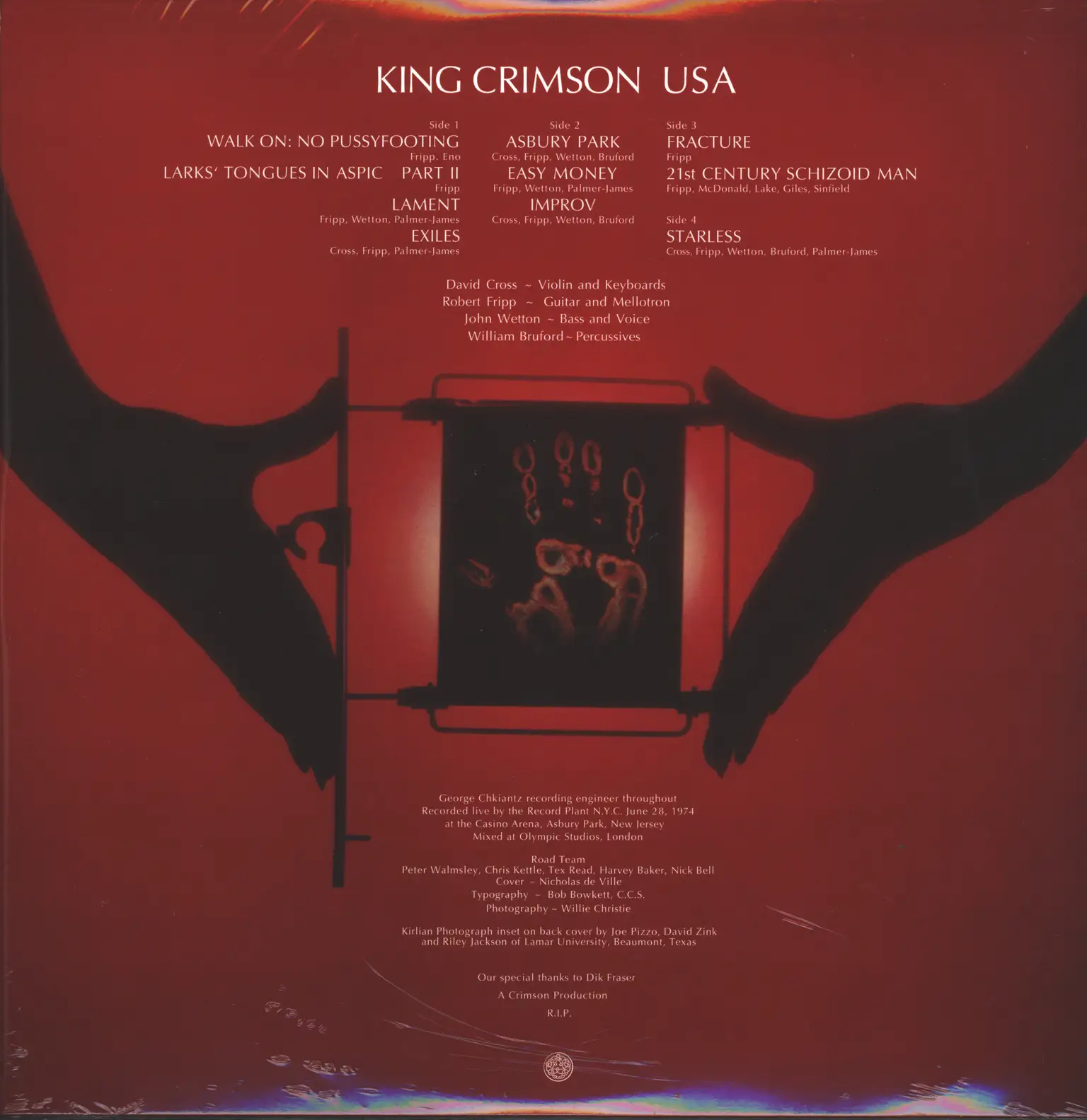 King Crimson: USA, 2×LP (Vinyl)