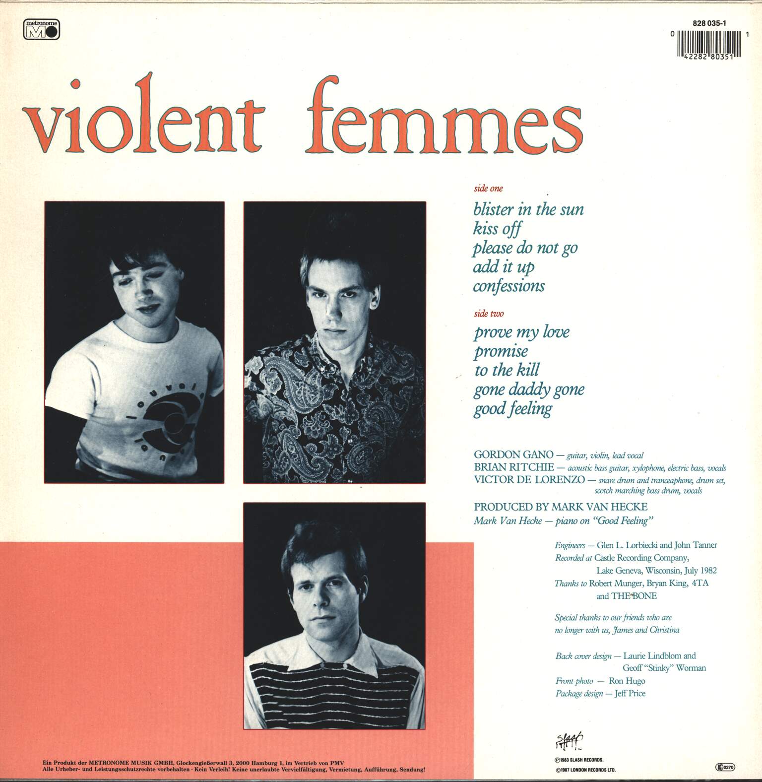 Violent Femmes: Violent Femmes, LP (Vinyl)
