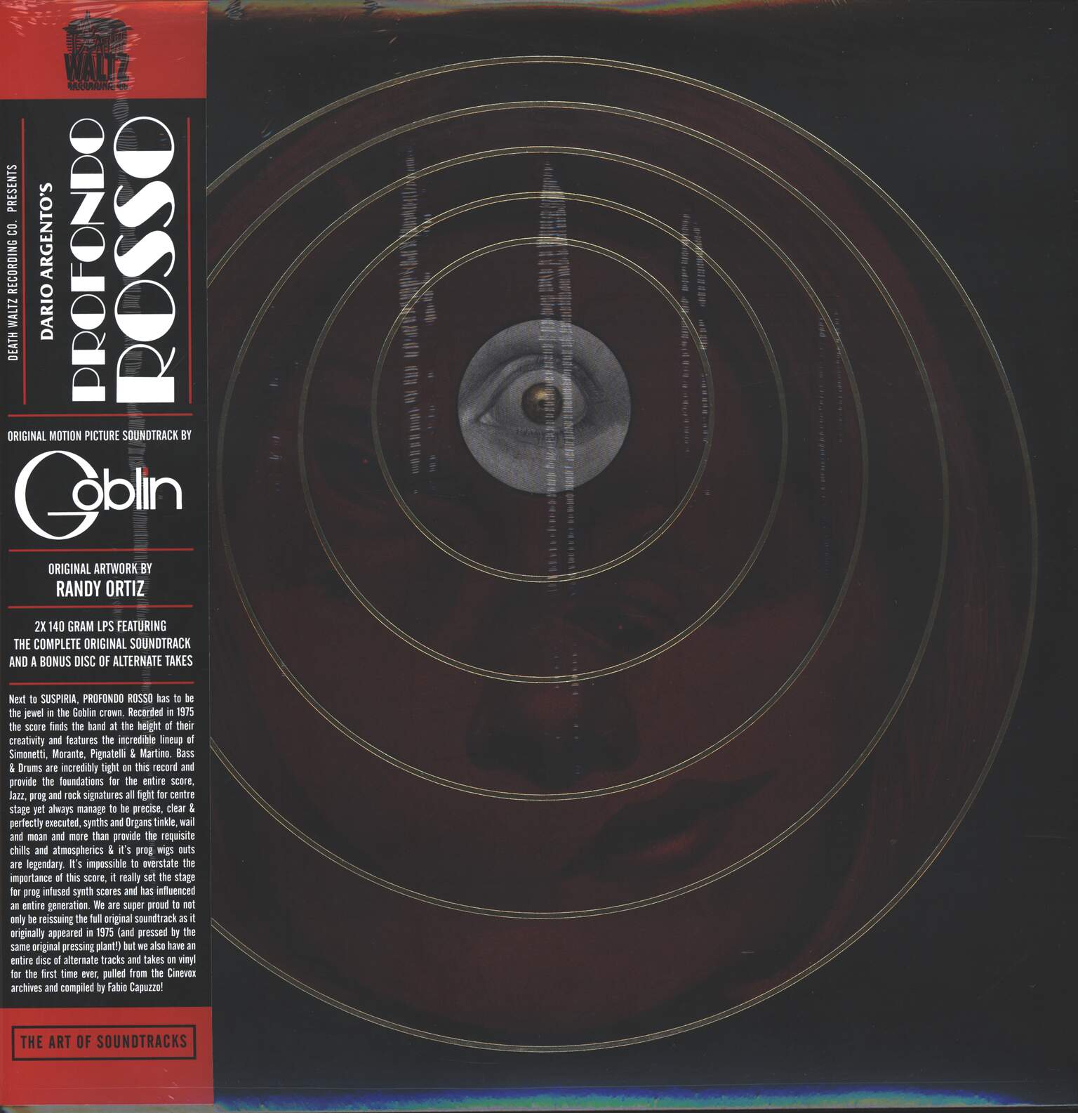 Goblin: Profondo Rosso (Original Film Soundtrack), 2×LP (Vinyl)