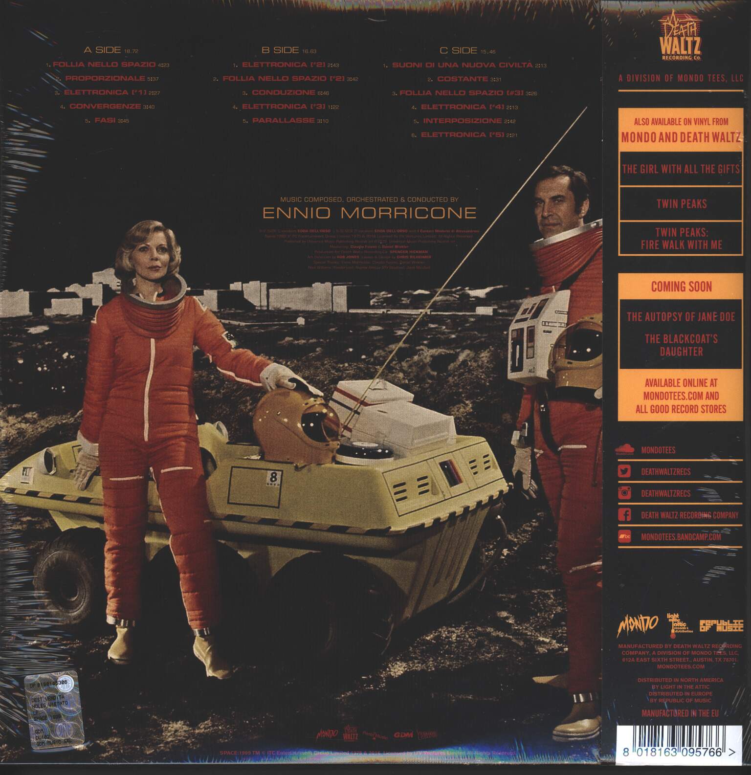 Ennio Morricone: Space: 1999, 2×LP (Vinyl)