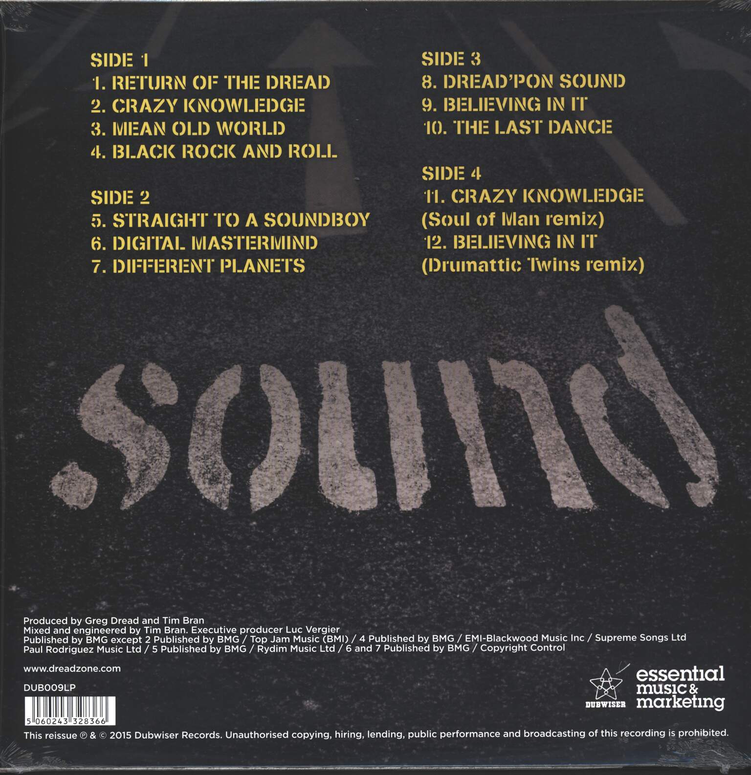 Dreadzone: Sound, 2×LP (Vinyl)