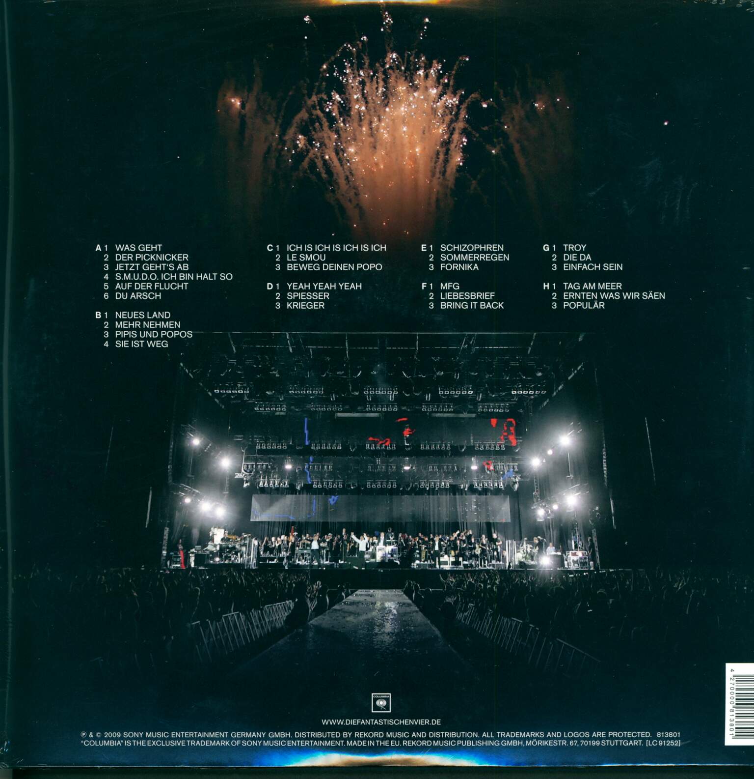 Die Fantastischen Vier: Heimspiel, 4×LP (Vinyl)