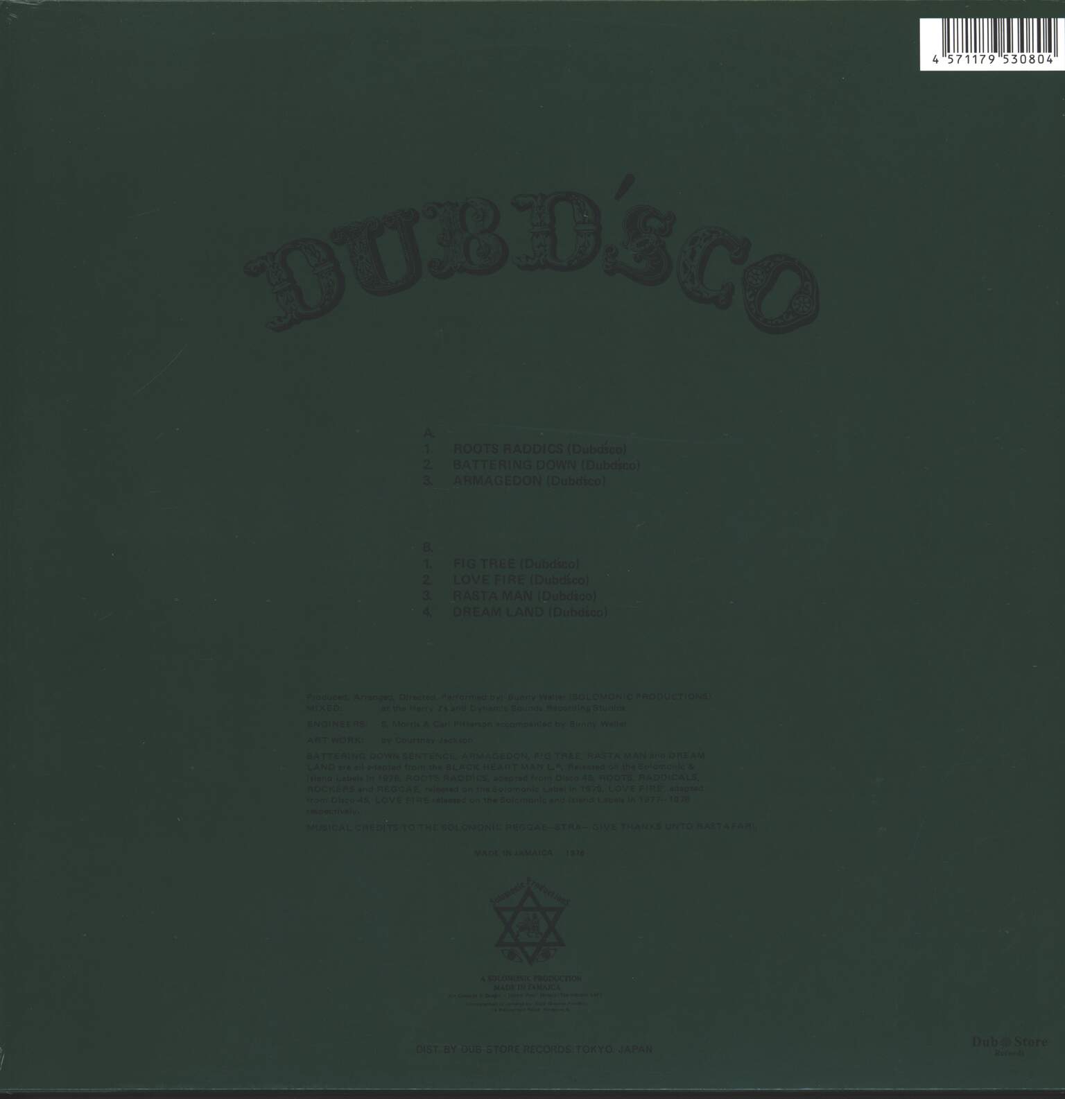 Bunny Wailer: Dubd’sco Vol. 1, LP (Vinyl)