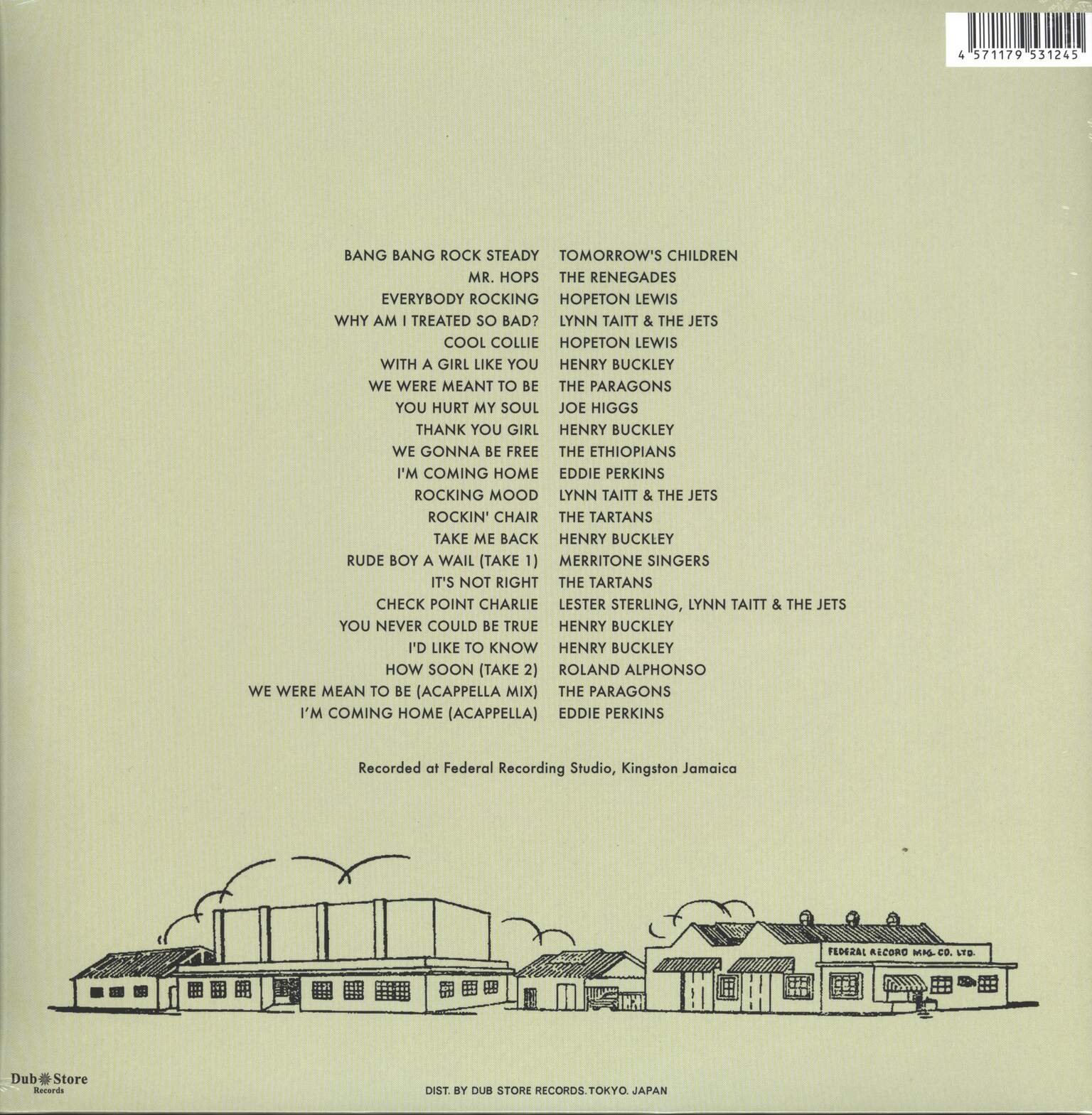 Various: Merritone Rock Steady 3: Bang Bang Rock Steady 1966-1968, 2×LP (Vinyl)