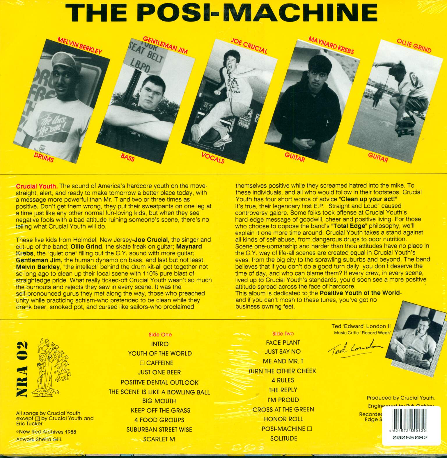 Crucial Youth: The Posi-Machine, LP (Vinyl)