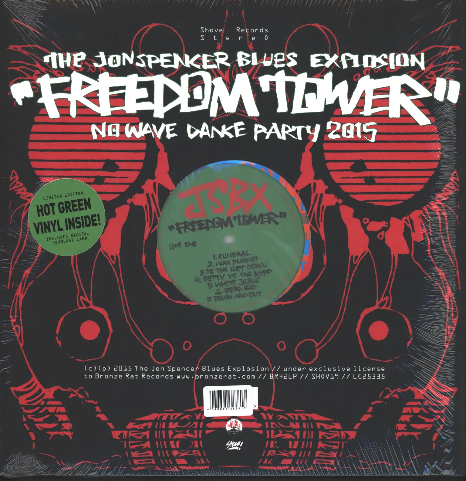 The Jon Spencer Blues Explosion: Freedom Tower-No Wave Dance Party 2015, LP (Vinyl)