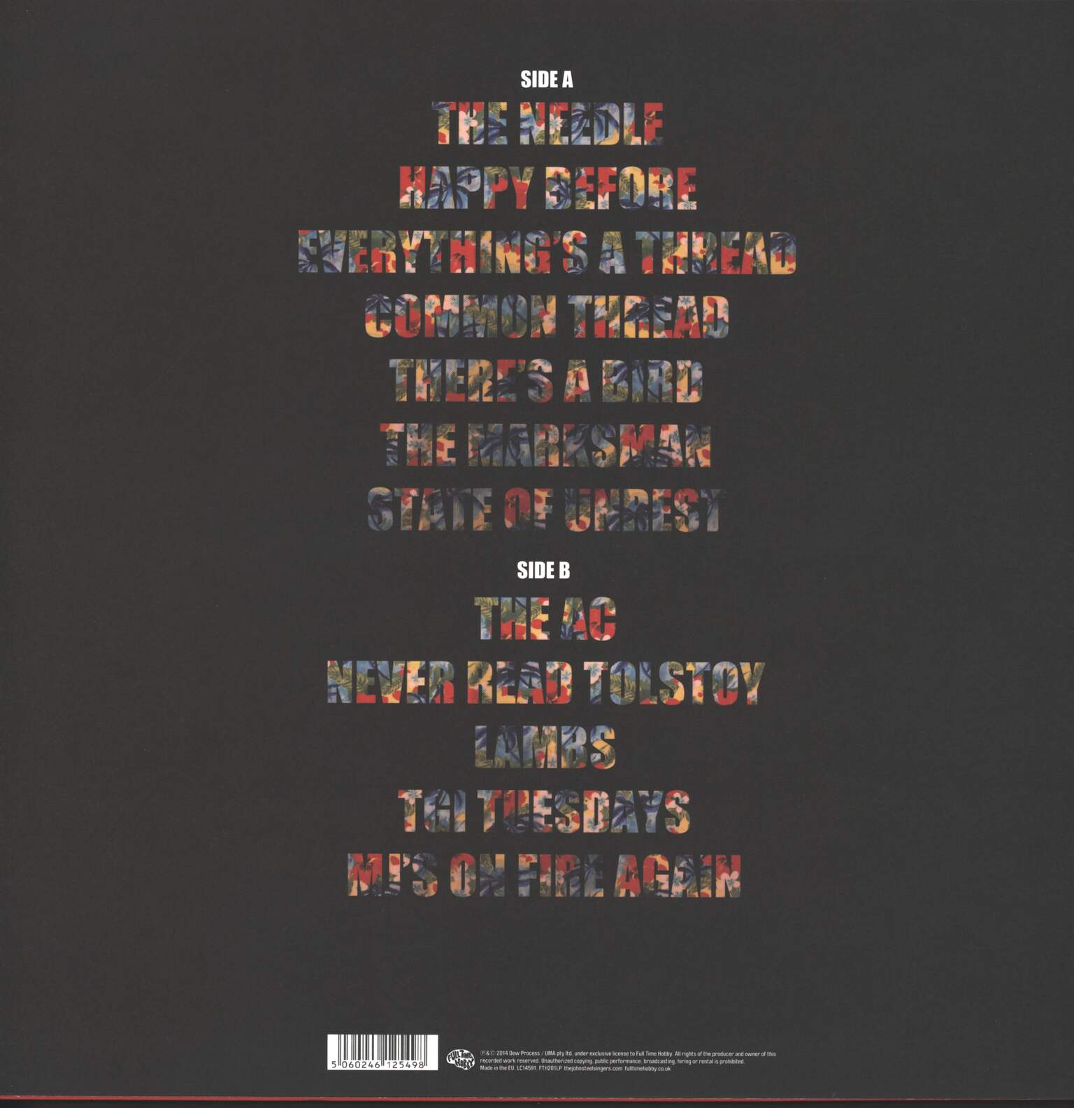 The John Steel Singers: Everything's A Thread, LP (Vinyl)