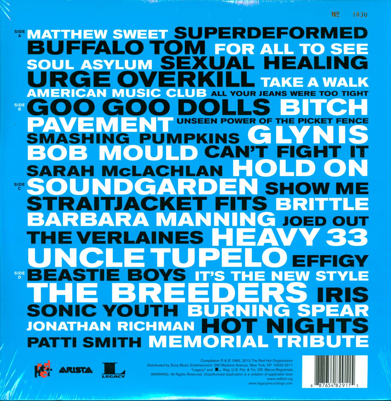 Various: No Alternative, 2×LP (Vinyl)