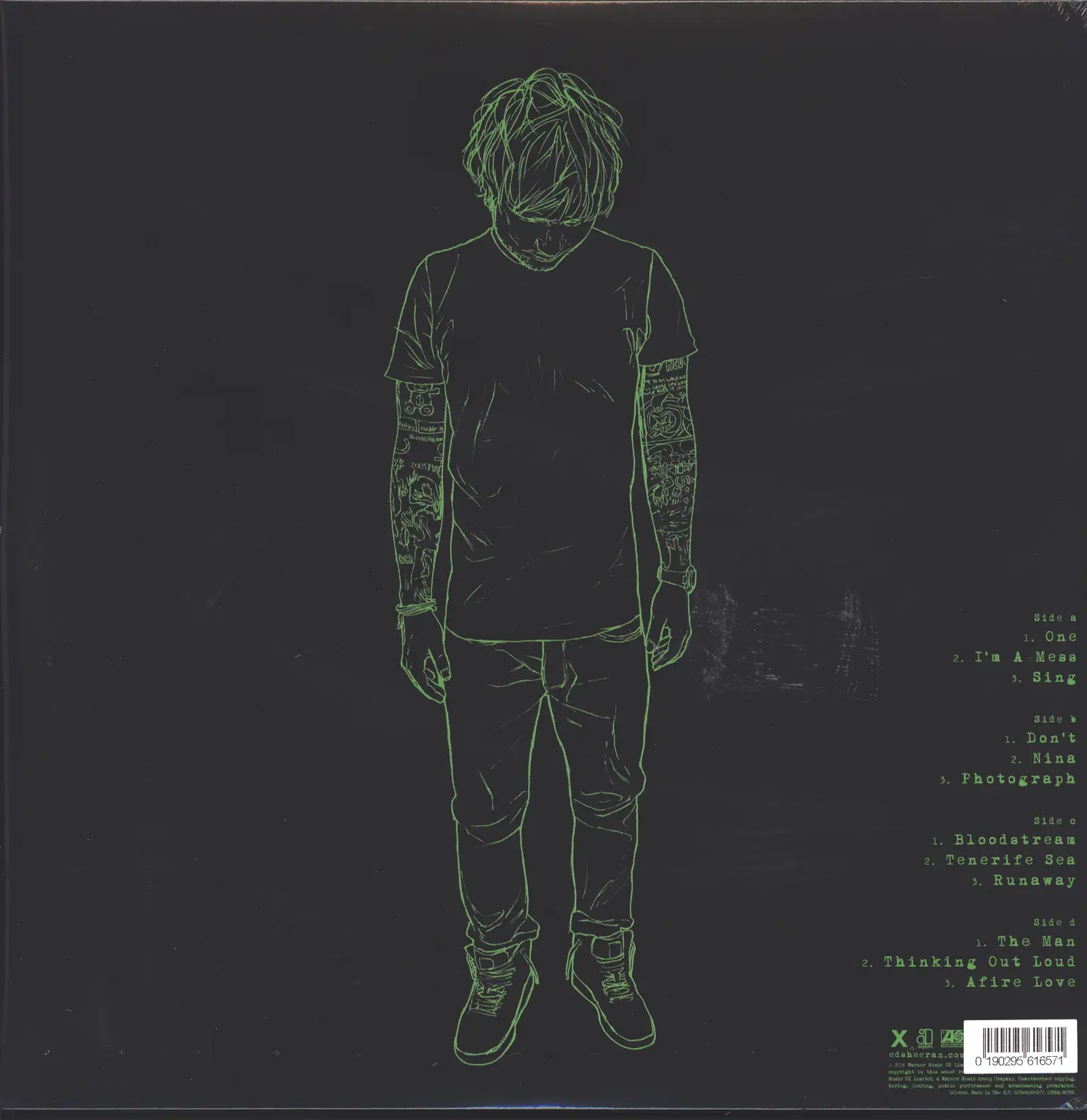 Ed Sheeran: X, 2×12" Maxi Single (Vinyl)