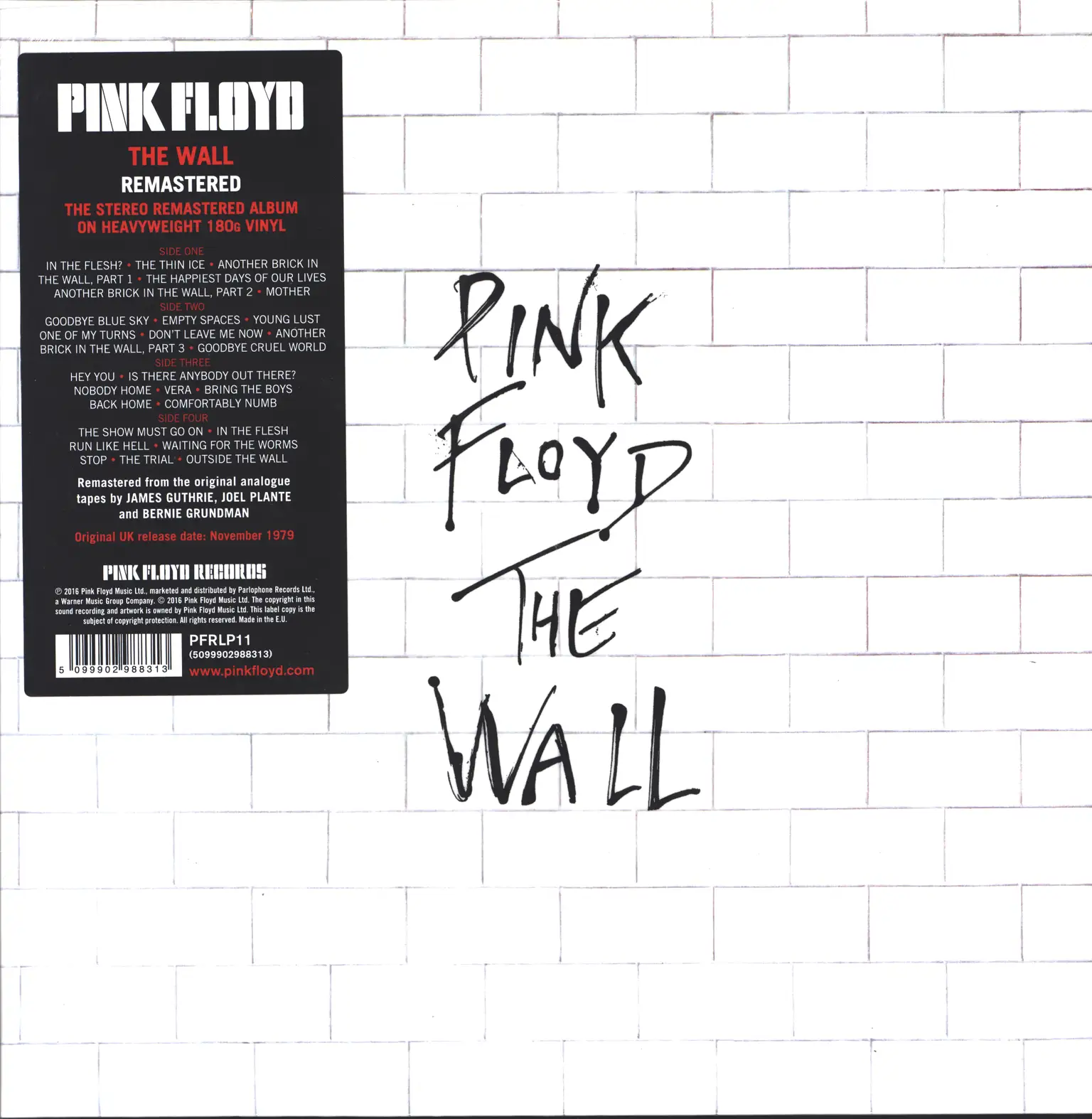 Pink Floyd: The Wall, 2×LP (Vinyl)