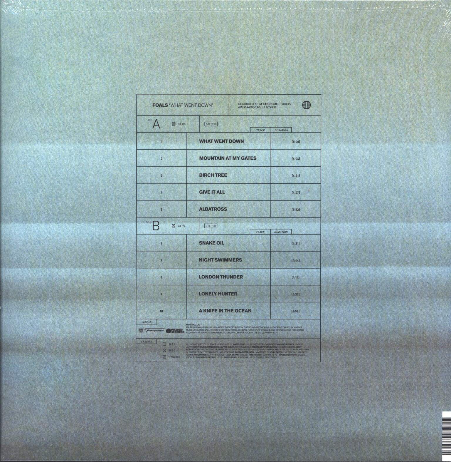 Foals: What Went Down, LP (Vinyl)