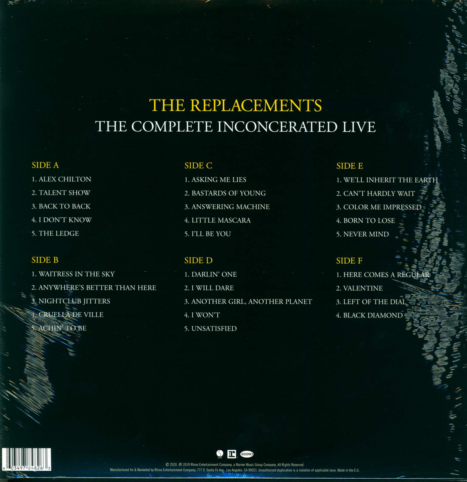 The Replacements: The Complete Inconcerated Live, LP (Vinyl)