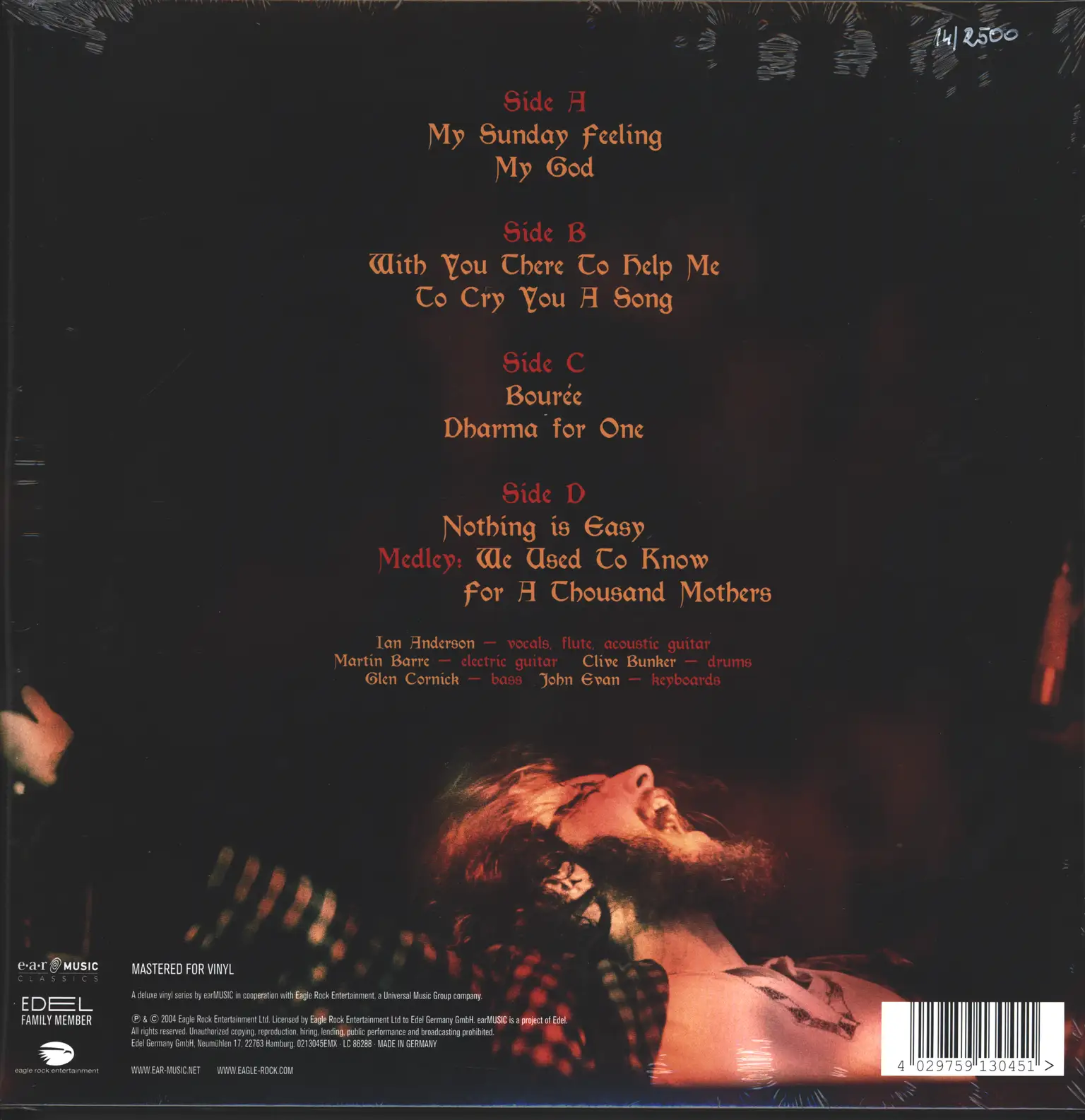 Jethro Tull: Nothing Is Easy: Live At The Isle Of Wight 1970, 2×LP (Vinyl)