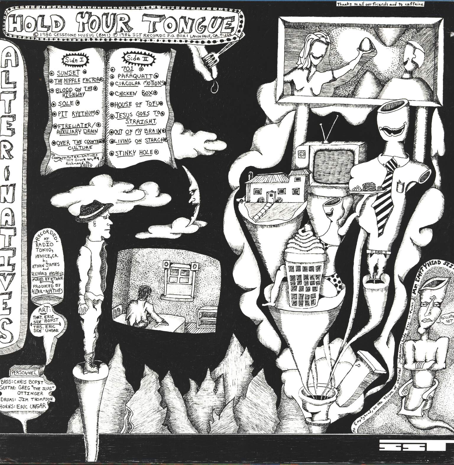 Alter-Natives: Hold Your Tongue, LP (Vinyl)