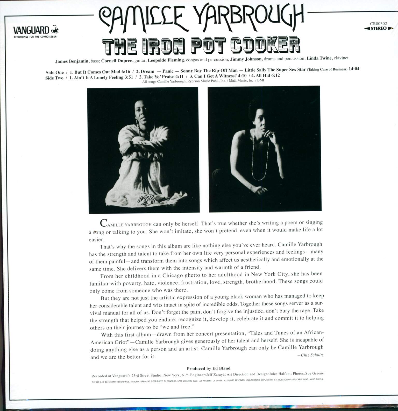 Camille Yarbrough: The Iron Pot Cooker, LP (Vinyl)