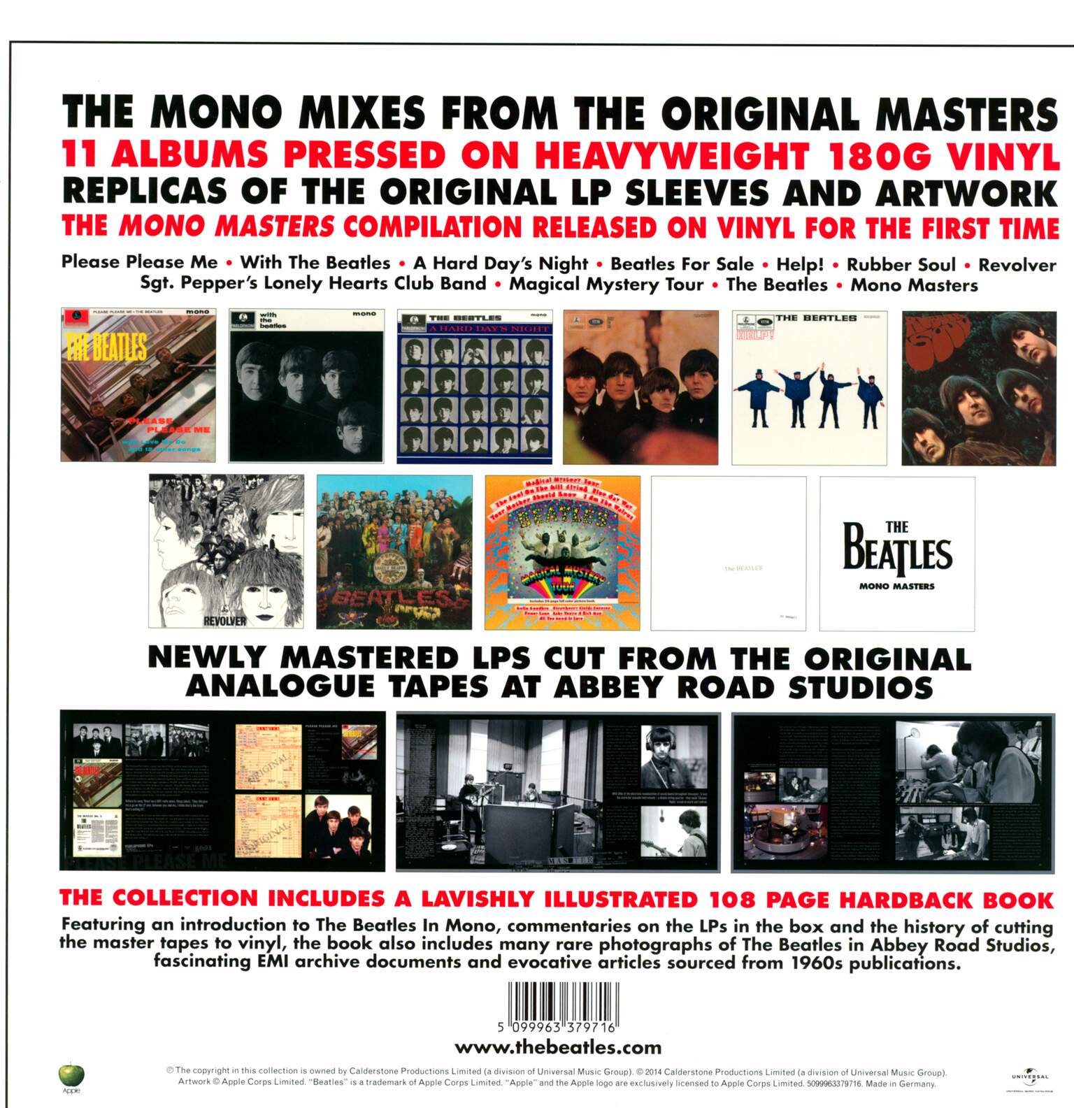 The Beatles: The Beatles In Mono, 15×LP (Vinyl)