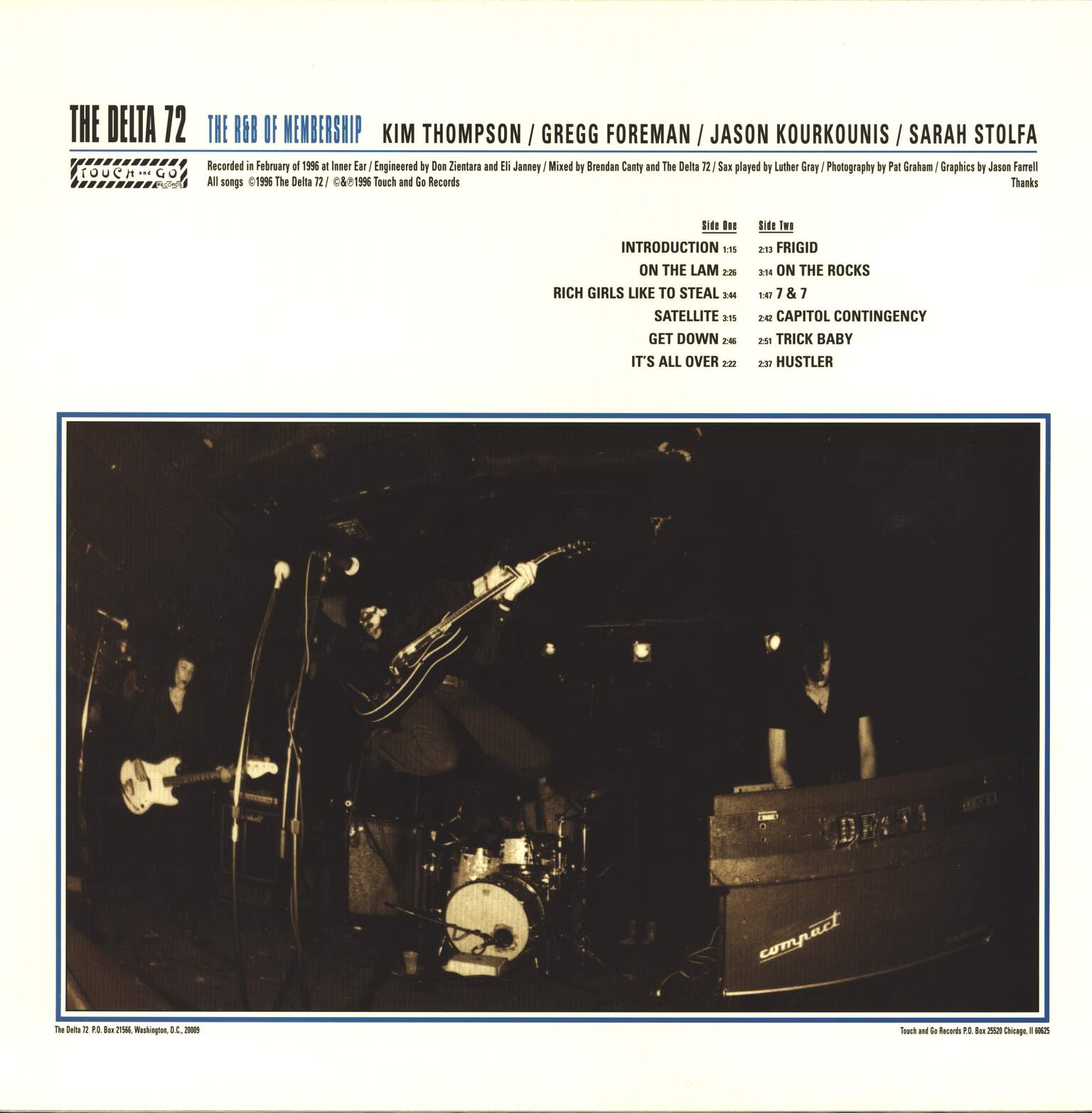 The Delta 72: The R&B Of Membership, LP (Vinyl)