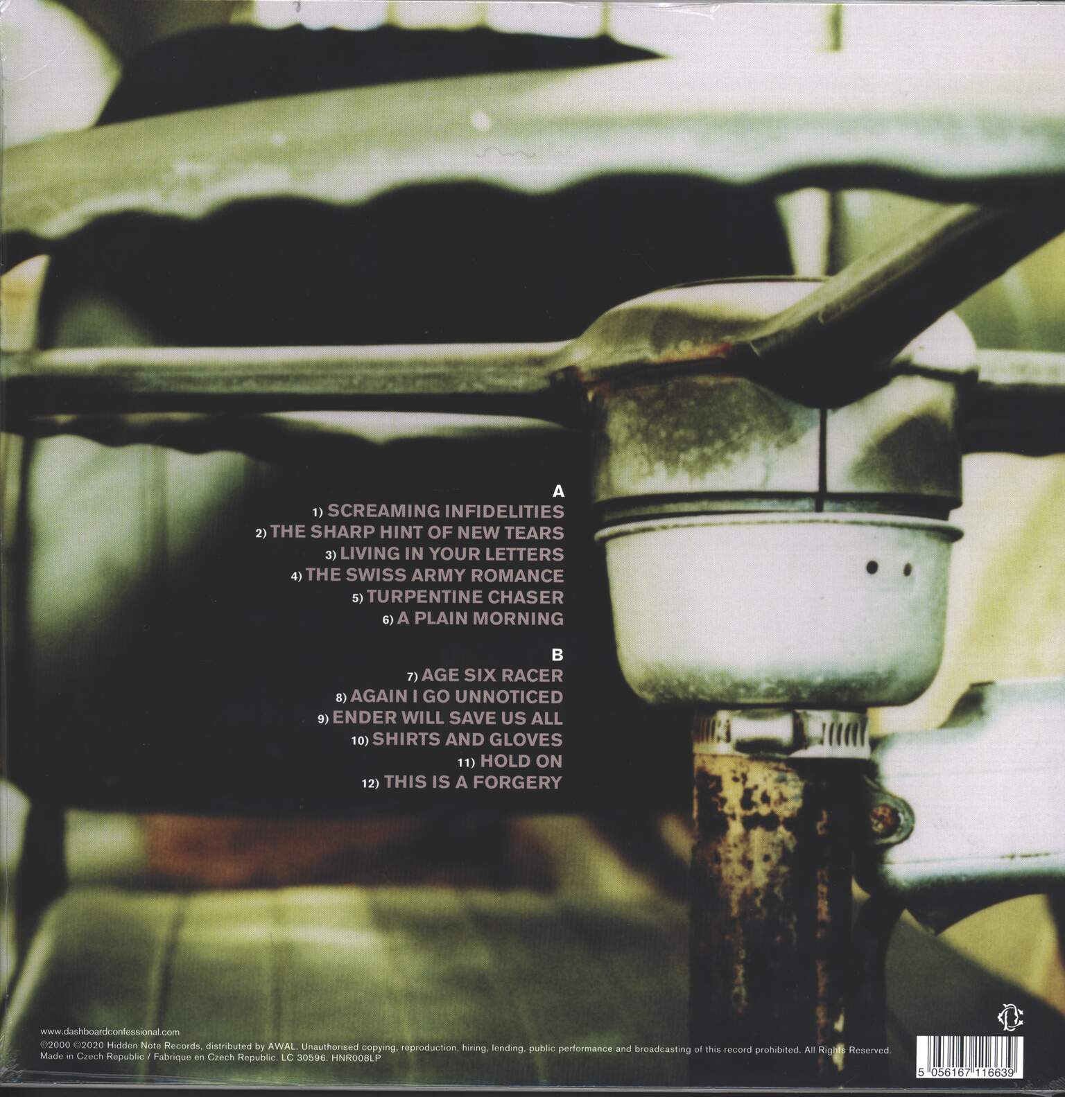 Dashboard Confessional: The Swiss Army Romance, LP (Vinyl)