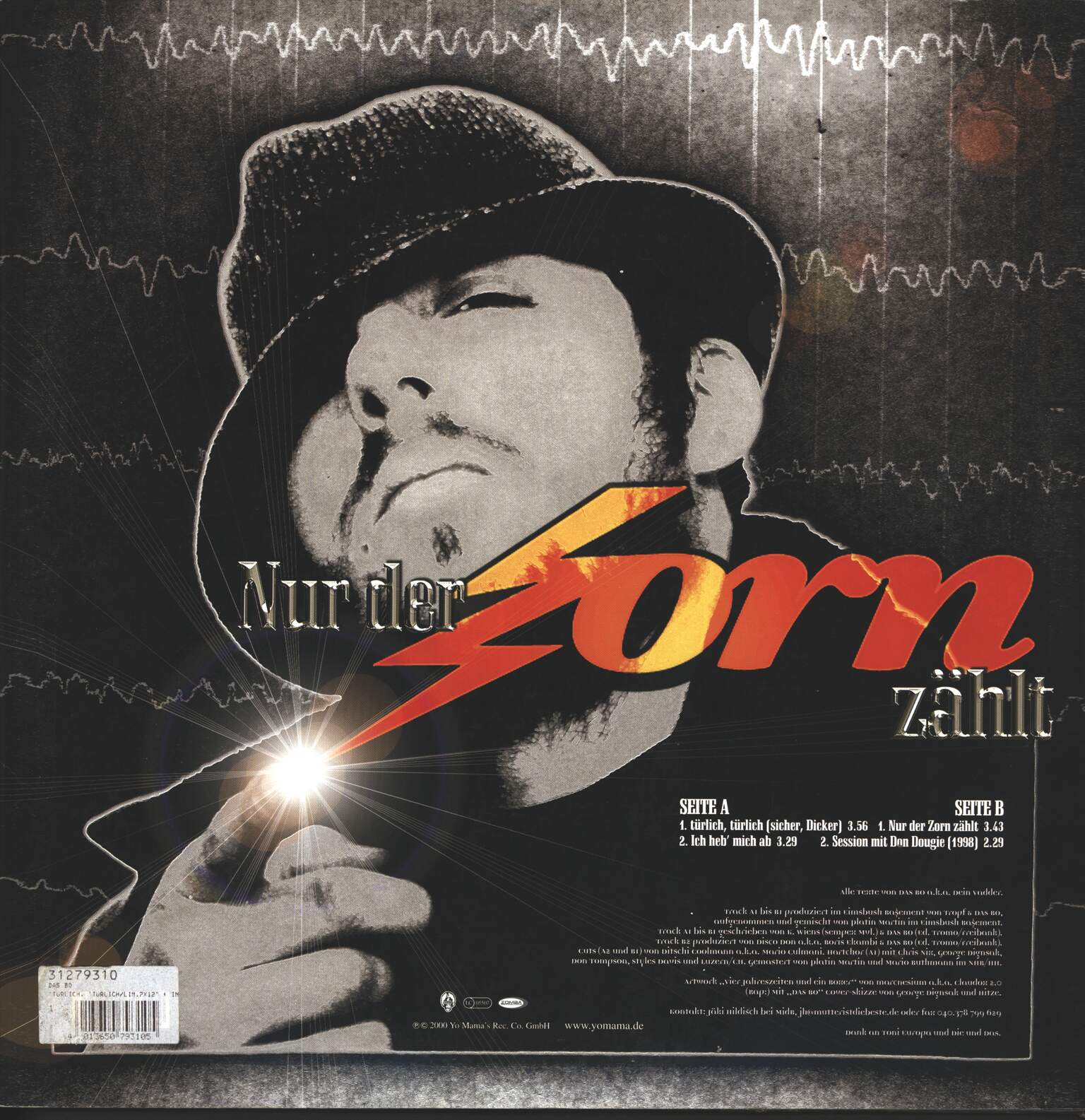 Das Bo: Türlich, Türlich (Sicher, Dicker), 2×12" Maxi Single (Vinyl)