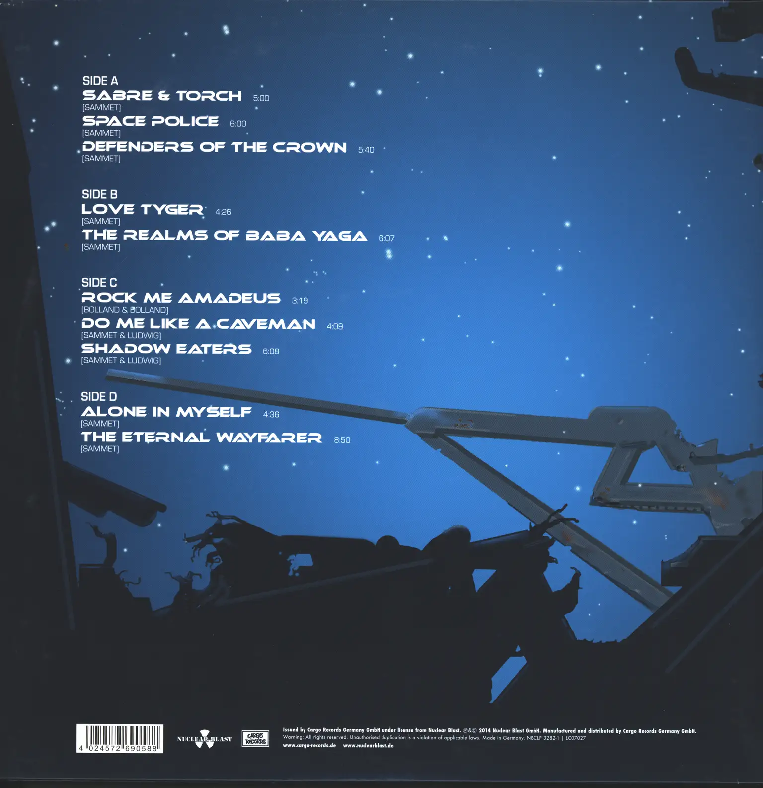 Edguy: Space Police - Defenders Of The Crown, 2×LP (Vinyl)