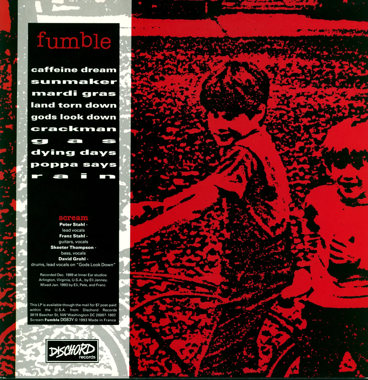 Scream: Fumble, LP (Vinyl)
