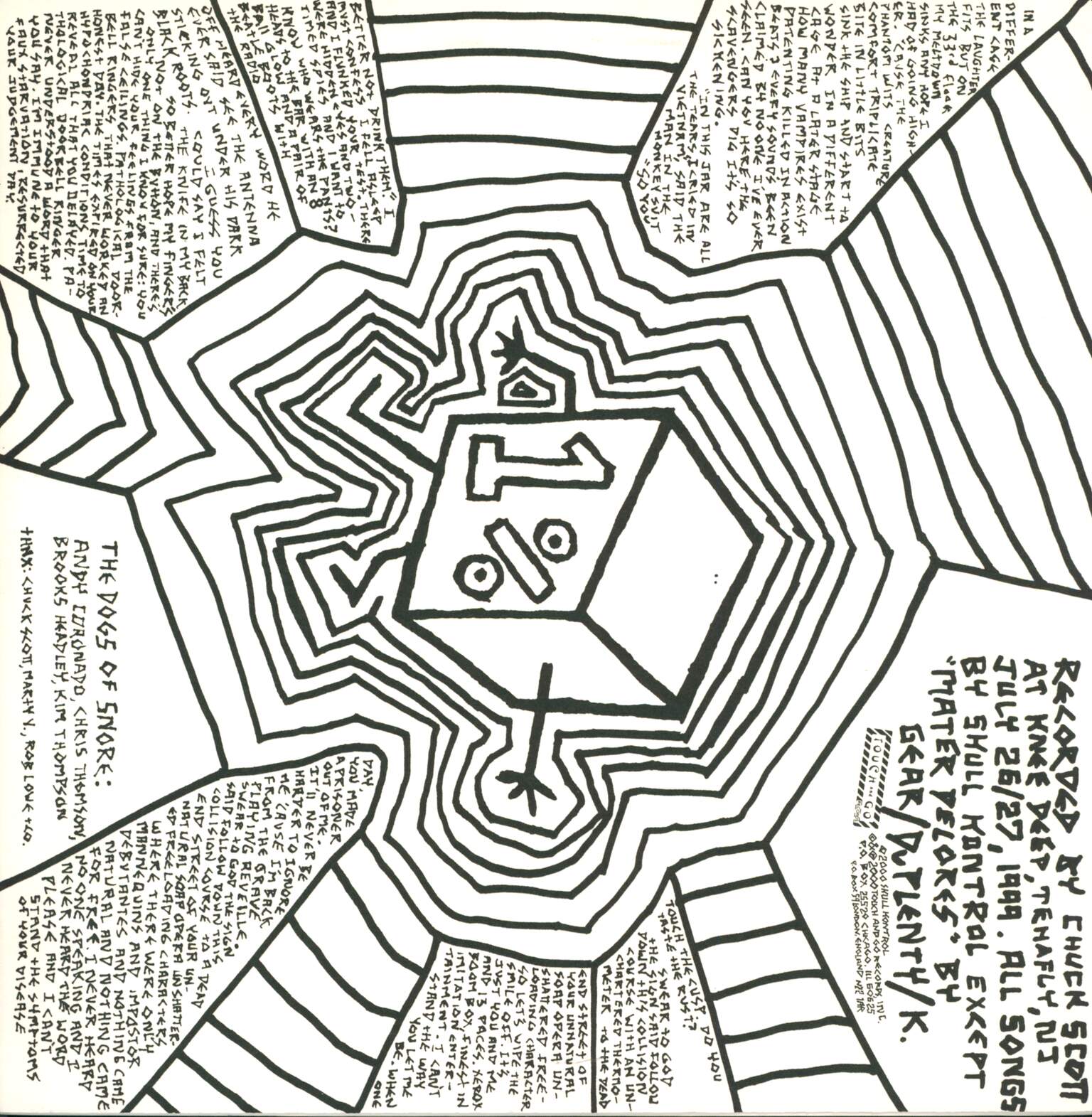 Skull Kontrol: Zzzzzz..., 12" Maxi Single (Vinyl)