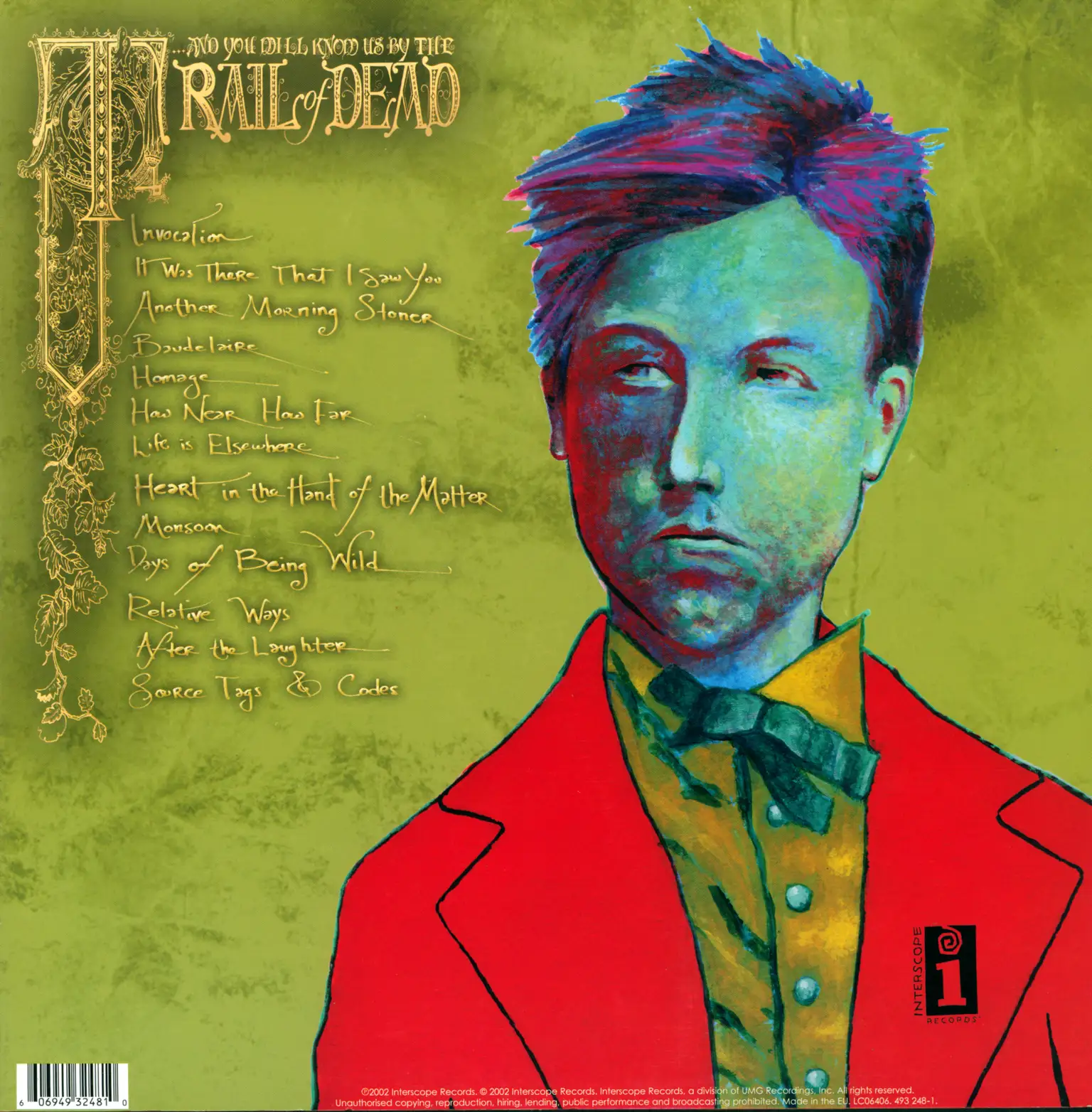 And You Will Know US By the Trail Of Dead: Source Tags & Codes, LP (Vinyl)