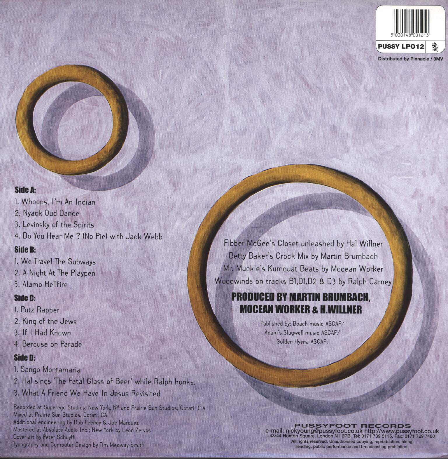 Hal Willner: Whoops I'm An Indian, 2×LP (Vinyl)