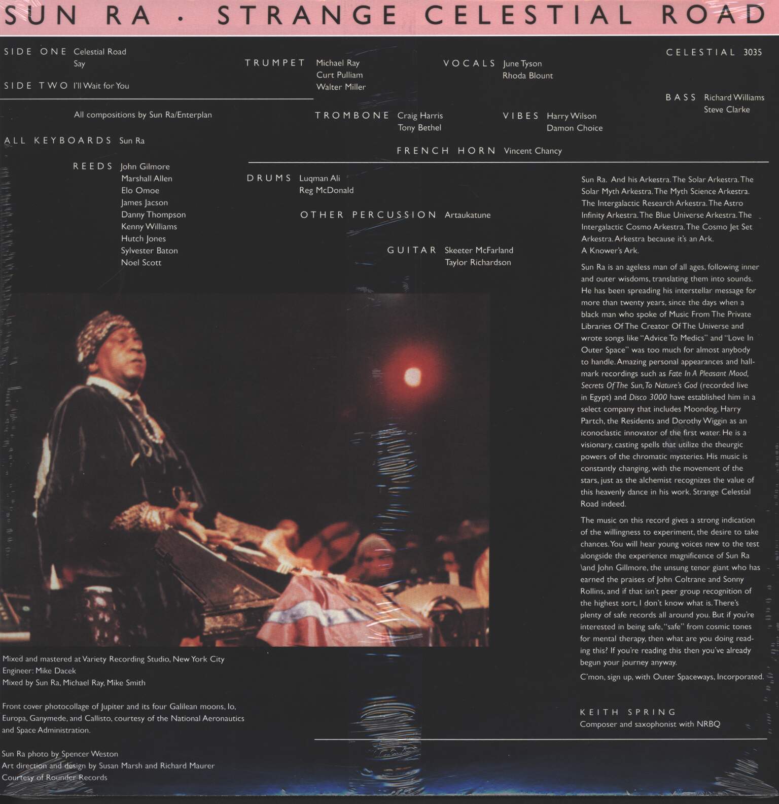 Sun Ra: Strange Celestial Road, LP (Vinyl)