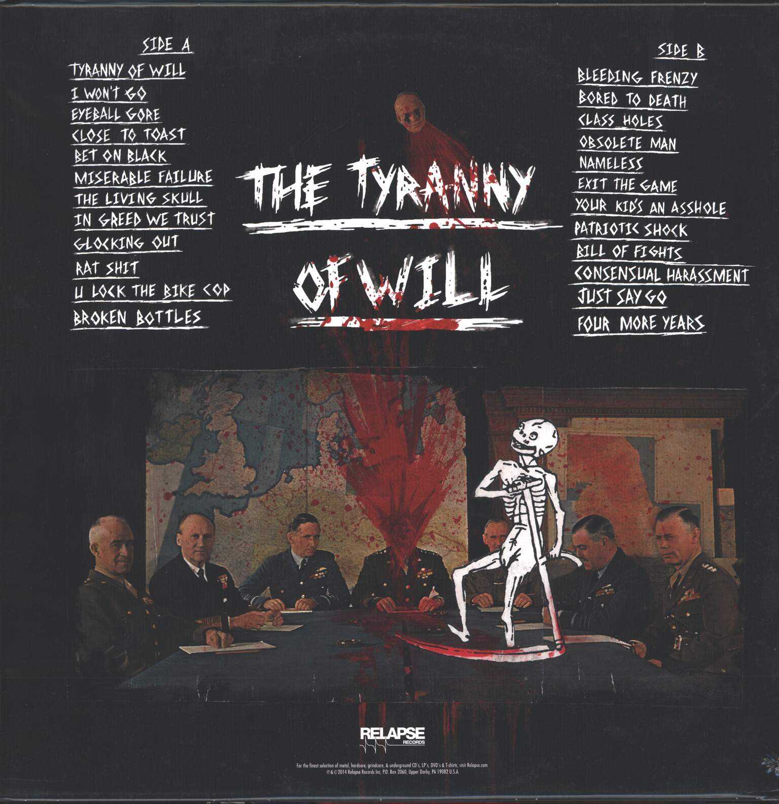 Iron Reagan: The Tyranny Of Will, LP (Vinyl)