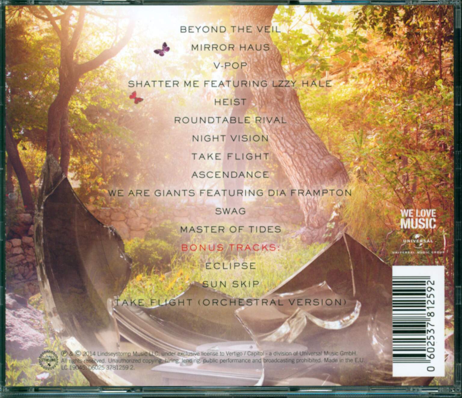 Lindsey Stirling: Shatter Me, CD