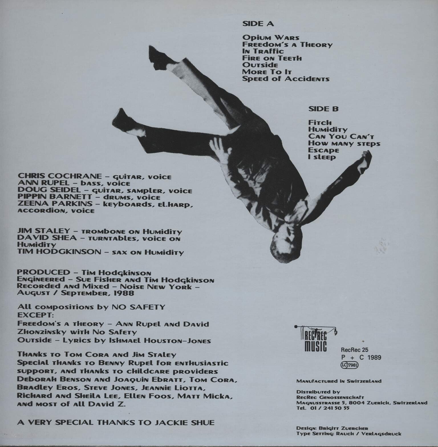 No Safety: This Lost Leg, LP (Vinyl)