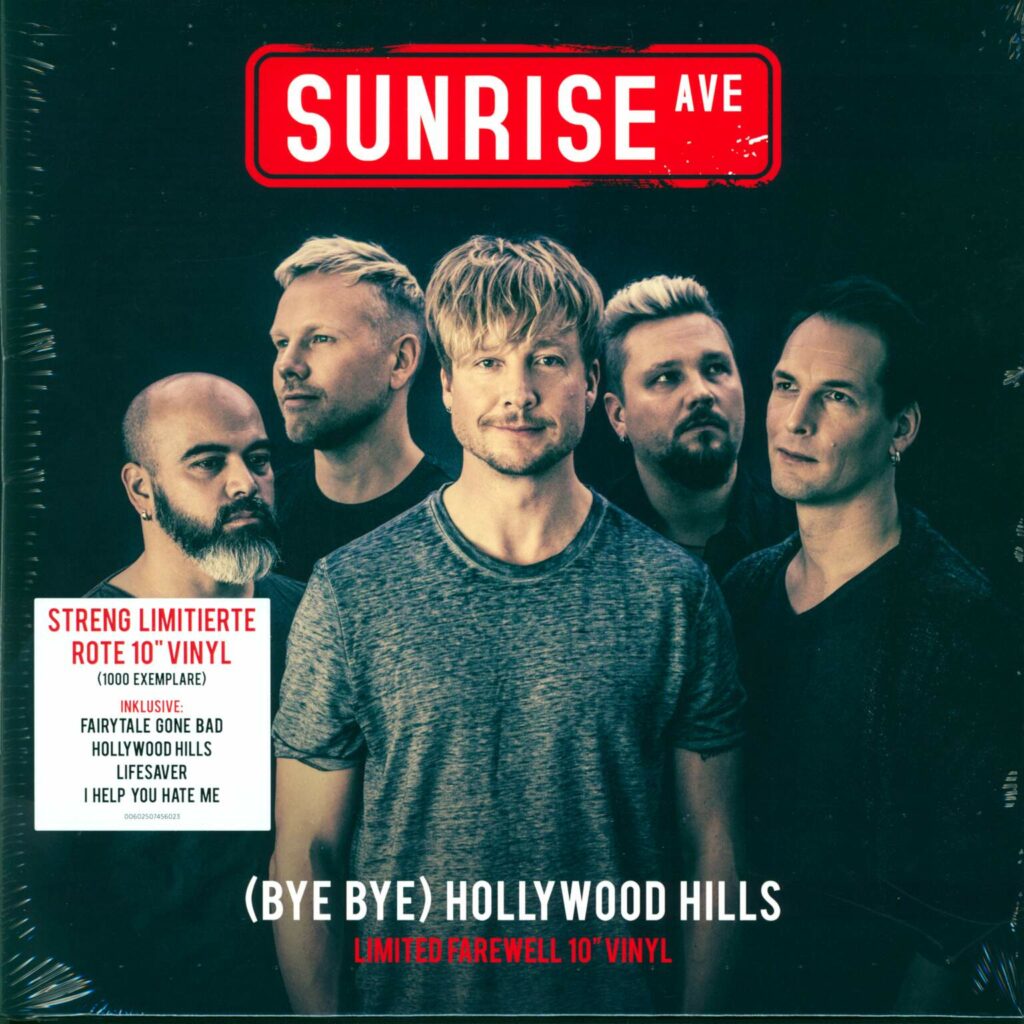Sunrise Avenue: (Bye Bye) Hollywood Hills, 10" Vinyl EP